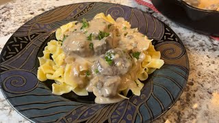 Beef Stroganoff