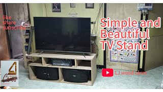 My new wooden TV stand, #furniture #diy #woodworking #viralvideo #youtubevideo 