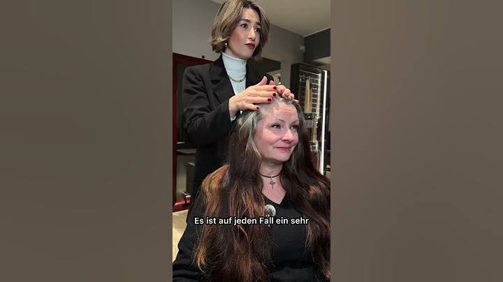 Übergang von grauem Haar zu grauem Haar#blondehaare #friseursalon #greyhair #haircut
