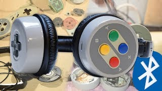 Diy Bluetooth Snes Headphones Rated-E Mods