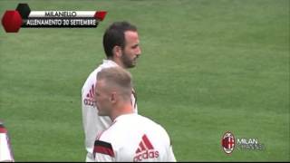 Milanello Allenamento 30-09-2014 Part 1