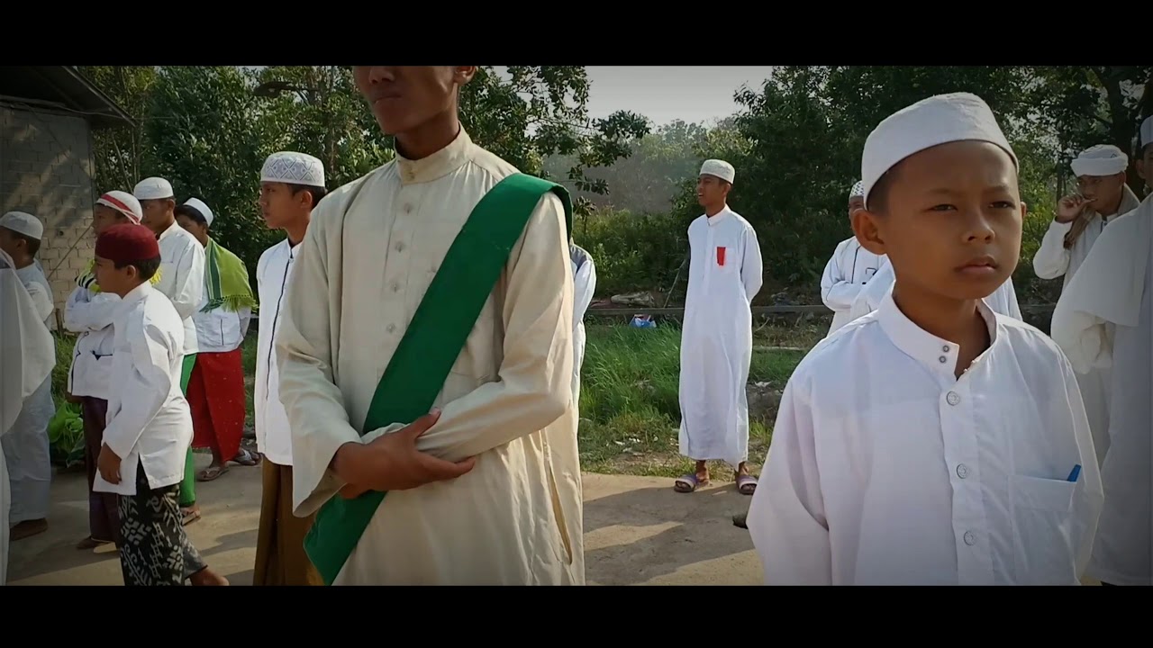 Upacara 17 Agustus 2018 di ponpes Mu'tashim Billah Pontianak (MBI)