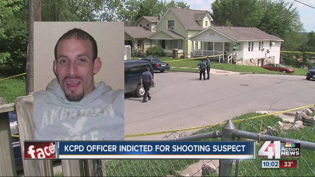 KCPD officer indicted in June 2014 shooting - YouTube