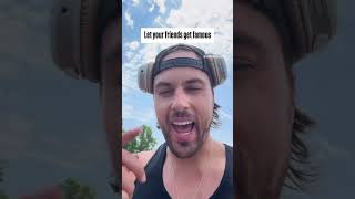 If you, a friend, family member has a social media page who post to and create content, comment here