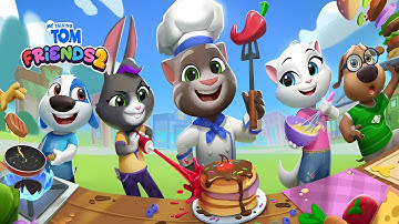 My Talking Tom Friends 2 Halloween update New Mini-games Gameplay Android ios 