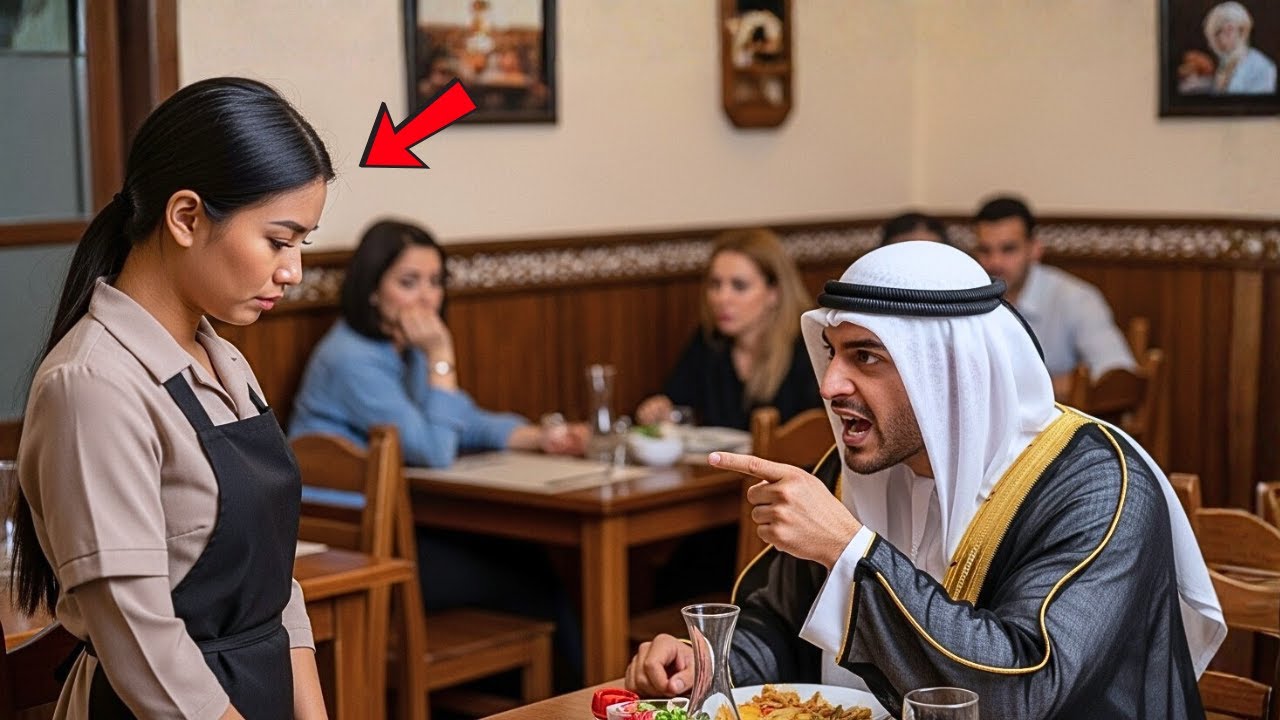 أهان الملياردير النادلة بالعربية، لكن بعد ثوانٍ فاجأته بردها المفاجئ أمام الجميع وجعلته يندم حقًا...