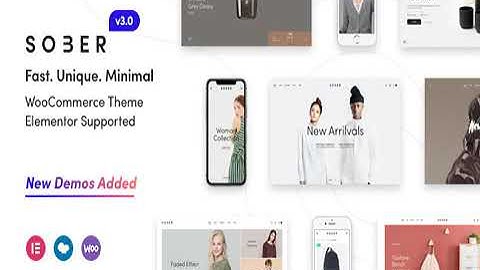 Sober - WooCommerce WordPress Theme Full Activated 2021