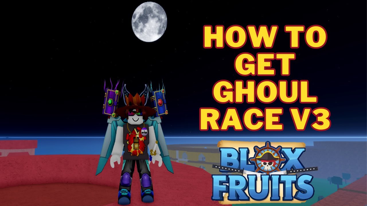 Unlocking My Ghoul Race to V2 & V3 (Roblox Blox Fruits) 