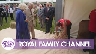 Three Sheers for King Charles and Queen Camilla at Agricultural Show