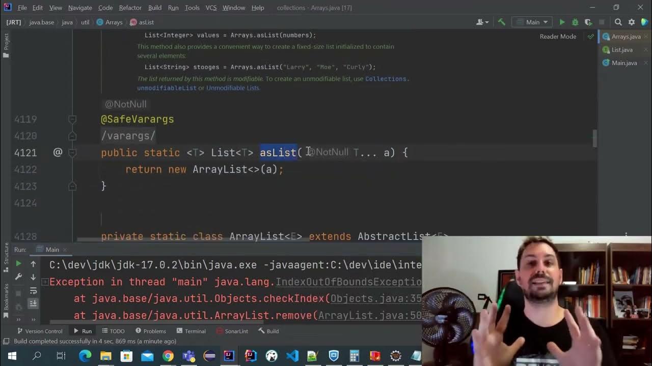  entenda a treta das listas no java list of e arrays aslist saiba
