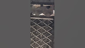 Expanded metal mesh manufacturing #expandedmetal #expandedmetalmachine #satisfying #shorts #machine