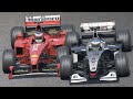 Michael Schumacher vs Mika Häkkinen - Ferrari F300 vs McLaren-Mercedes MP4/13 - F1 at Silverstone