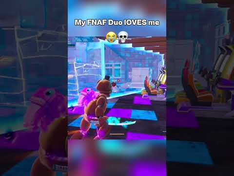 My FNAF duo LOVES ME 😭💀 #fortnite #fortniteclips #gaming