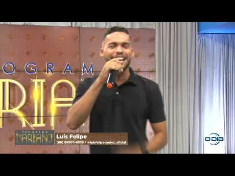 Luís Felipe canta no Programa Mariano 20 04 2024