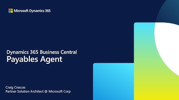 Agents in BC - Payables Agent
