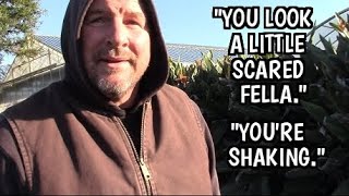 1st Amendment Audit, Drunk Weed Farmer Tries To Intimidate Us For Public Filming