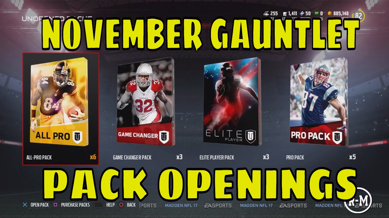DOES MY PACK LUCK CONTINUE? NOVEMBER GAUNTLET PACK OPENINGS!!! MUT 17!!