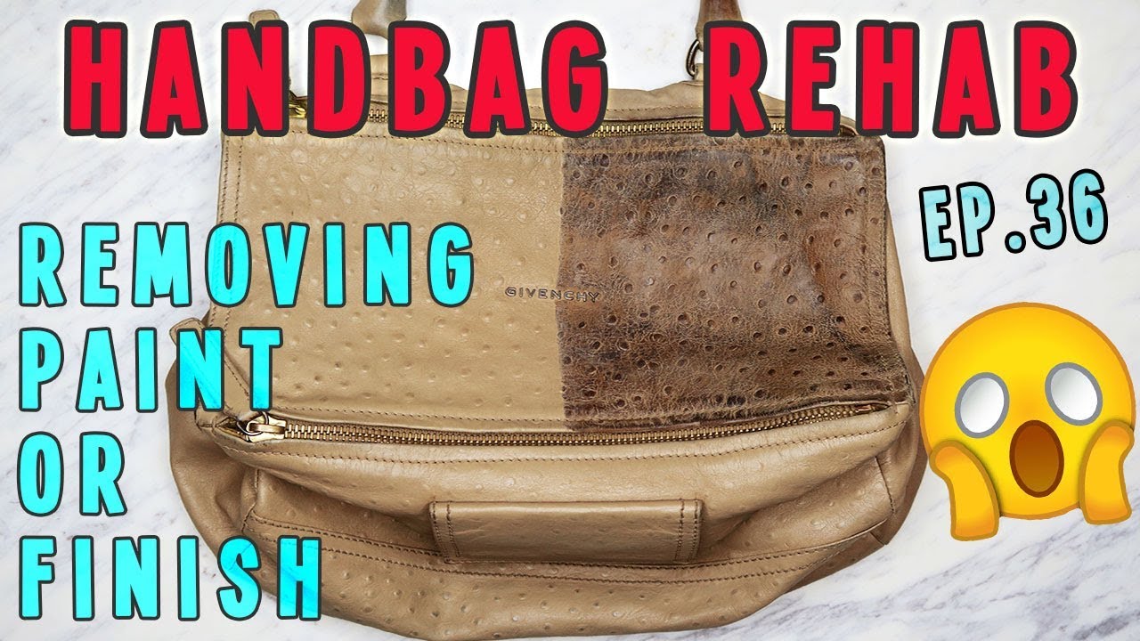 Handbag Rehab EP. 36 | Removing Paint or Finish - YouTube