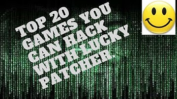 (Part 5)Top 20 Games You Can Hack With Lucky Patcher.