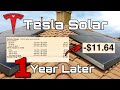 1 Year After Tesla Solar Panels- Utility Bill, Efficiency, Process, Maintenance, and More…