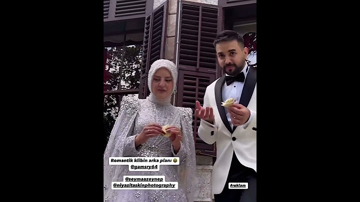 Kadir ezildi’nin düğün görüntüleri