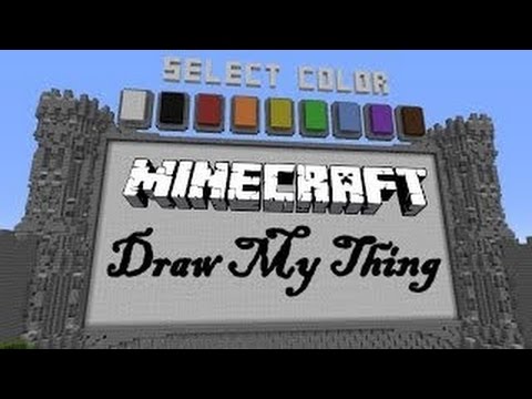 Minecraft Draw My Thing 'ნაწილი'1