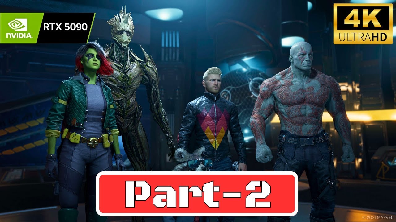MARVEL'S GUARDIANS OF THE GALAXY Gameplay Walkthrough PART 2 [No ...