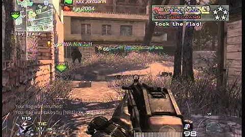 MW2: CTF Gameplay on Karachi By LUKEDUDEtube