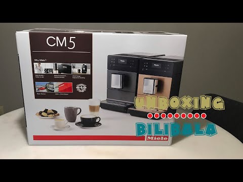 Unbox the Miele CM 5300 Super-automatic Espresso Machine