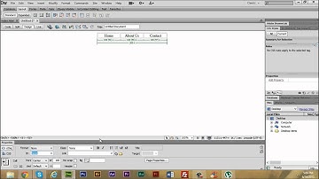Dreamweaver cs6 CSS Transition Navigation Bar
