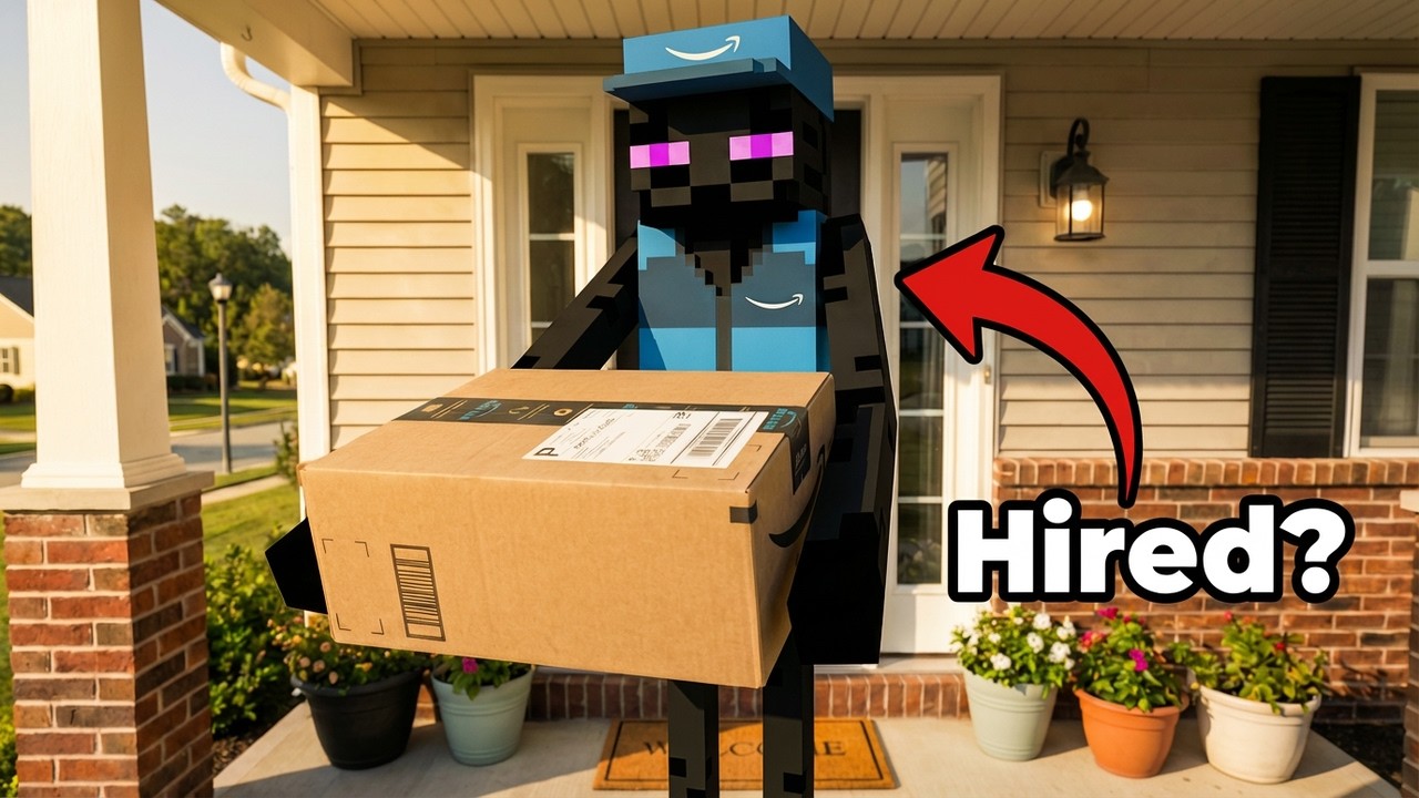 I GOT EVERY MINECRAFT MOB A JOB IN REAL LIFE!