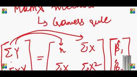 Ordinary least Square - Part 4