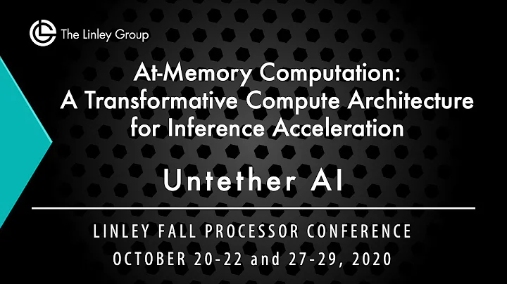 Untether AI: At Memory Computation  A Transformati...