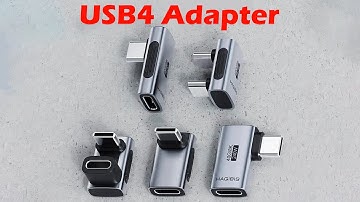 Hagibis USB4 Adapter USB C to C 40Gbps 240W