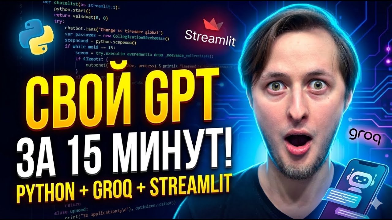 Карманный Chat GPT за 15 минут Groq + Streamlit