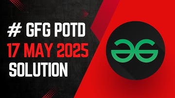 🔥 GFG POTD 17 May 2025 | Sort Array After Quadratic Transformation | Python Solution Explained 💡