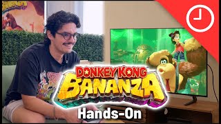 🚨 Exclusive FIRST Hands-On With Donkey Kong Bonanza for Switch 2!🔥
We got early access to Donkey Kong Bonanza, the brand new Switch 2 exclusive launching July 17th — and after over 2 hours of gameplay, heres everything you need to know! From the all-new open-world style to the unique terrain mechanics, smashing gameplay, and the introduction of Pauline as a playable companion — this game feels like a true next-gen Donkey Kong experience.
Get it here: https://howl.link/v1lph8hreykpl
Contact me:
Email: fernando@9to5mac.com
Twitter: @nandoprince93
## Subscribe to the channel!
https://youtube.com/@9to5Mac?sub_confirmation=1
## Subscribe to our Podcast
https://www.youtube.com/playlist?list=PLP3DOW_eX2AwO_whrINOi-TuAdgsSR83i
https://podcasts.apple.com/us/podcast/9to5mac-overtime/id1727206360
## Follow Fernando
https://www.twitter.com/nandoprince93
## Affiliate disclaimer
FTC: We use income-earning affiliate links and participate in the Amazon Services LLC Associates Program. For more details, visit: https://9to5mac.com/about/#affiliate
## Chapters
00:00 - First Look at Donkey Kong Bonanza
01:18 - Gameplay Setup & Controller Impressions
01:40 - Smashing, Currency & Terrain Tutorial
02:26 - 600+ Sub-Levels & Open World Exploration
03:32 - Terrain System Breakdown (Rock, Mud, Explosives & More)
04:18 - Pauline’s Role & Bonanza Time Transformation
05:05 - Skill Trees, Leveling Up & RPG Features
05:52 - Terrain Variety & Subterranean Worlds
06:14 - Release Date, Pricing & Final Thoughts
💥 Built from the ground up for Switch 2, this is shaping up to be one of the biggest releases next to Mario Kart.
#NintendoSwitch2 #Switch2Setup #Switch2Transfer #GameSharing #NintendoHelp #SwitchTips 🚨 Exclusive FIRST Hands-On With Donkey Kong Bonanza for Switch 2!🔥