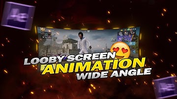 LOBBY FLIP ANIMATION TUTORIAL + PROJECT FILE😱😱|AFTER EFFECTS | BLACK EDITS | PUBG MOBILE