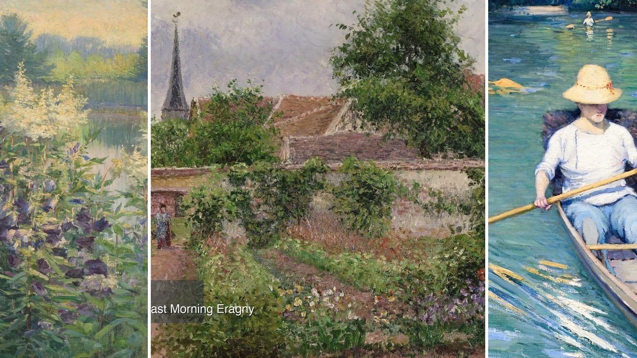 Impressionist Art TV — Silent Art Gallery · September 23 Night | Vegetable Garden Ove… & others