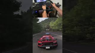Lamborghini Aventador SVJ  - Forza Horizon 6 | Logitech G29 Steering Wheel Gameplay #fh6 #svj