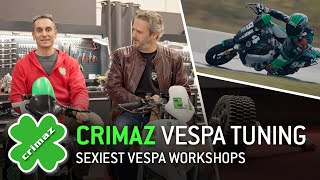Wir besuchen CRIMAZ | Vespa Tuning Legende Cristian Mazelli
