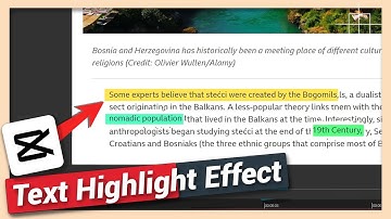 Text Highlighting Effect | CapCut Android & iPhone Tutorial