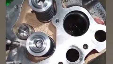 Cylinder Head View | Engine Head | Head Parts | Valves | valve guide | Valve Seat | Roto Cap | Seat