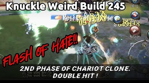 KNUCKLE BUILD TIER 5 | FLASH OF HATE #asobimo #toramonline #build