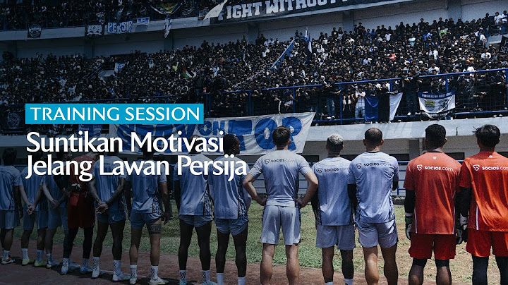 Ribuan Bobotoh Beri Suntikan Semangat Untuk PERSIB Jelang Laga Melawan Persija | Training Session
