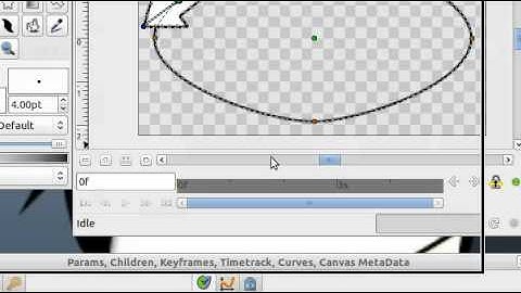 Synfig- Arrow Following Bline