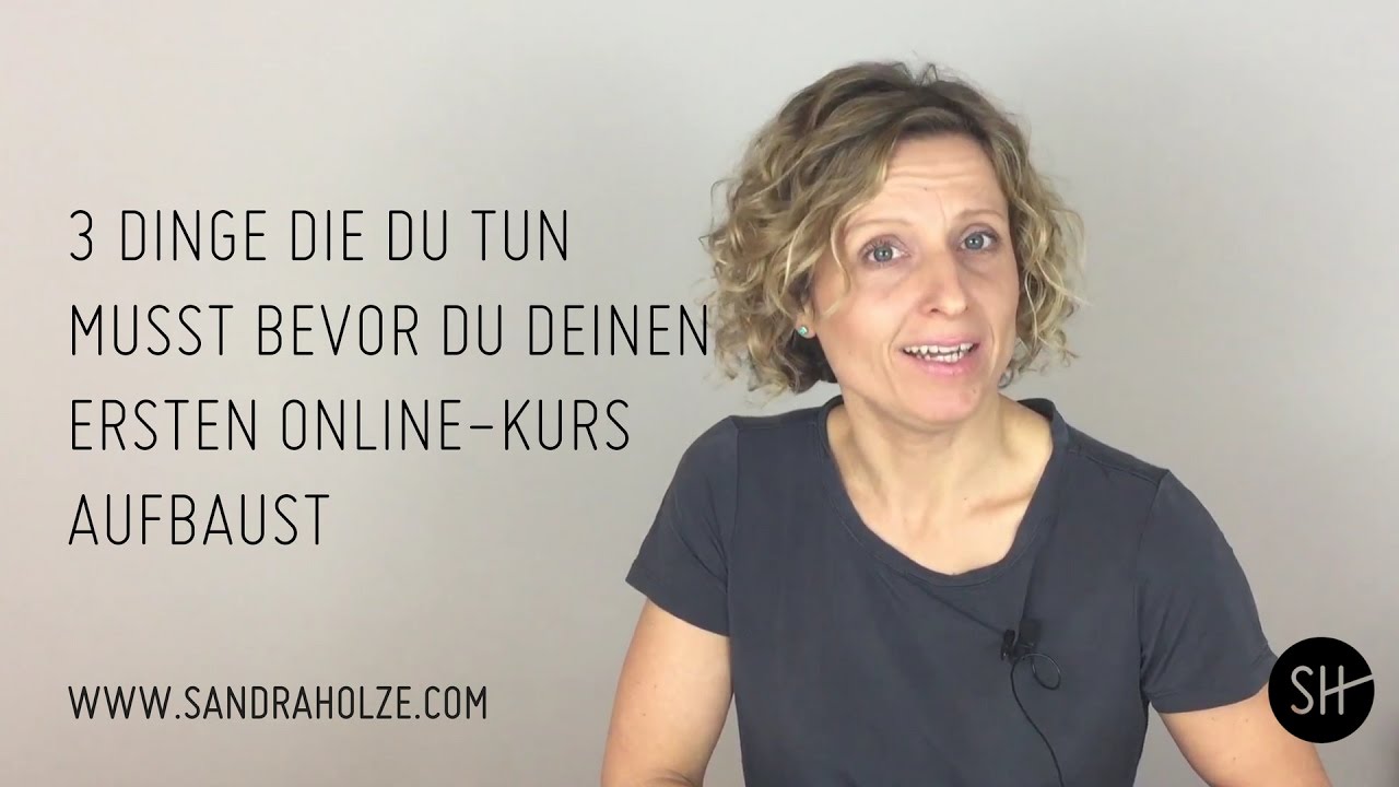 Update 3 Dinge, die du tun musst, bevor du deinen ersten Online-Kurs baust