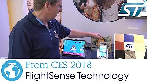 ST at CES 2018 - FlightSense Technology