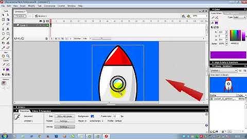 Tutorial Singkat Membuat Animasi Motion Tween dengan Flash