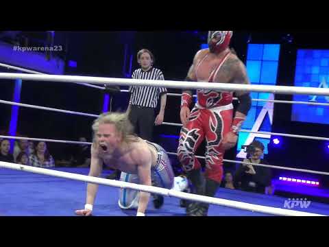 Red Scorpion vs Leon at Kombat Pro Wrestling #KPWArena23
